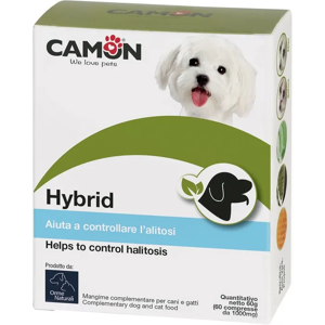 Camon Hybrid Mangime Complementare per Cani e Gatti 60 Compresse - Integratore Multifunzionale per Animali Domestici