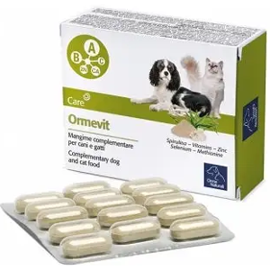 Camon Spa Ormevit Mangime Complementare per Cani e Gatti 60 Compresse - Integratore Multivitaminico per Animali Domestici