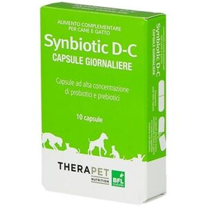 Bioforlife Synbiotic D-C Integratore per Disturbi Intestinali nel Cane e Gatto 10 Capsule - Supporto Digestivo Efficace