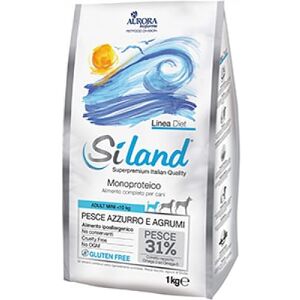 Aurora Biofarma Srl Siland Linea Diet Alimento a Base di Pesce per Cani Adulti Taglia Piccola 1kg - Cura Nutrizionale