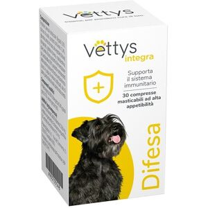 Pharmaidea Srl Vettys Integra Difesa Cane 30 Compresse - Integratore per il Rinforzo del Sistema Immunitario del Tuo Cane