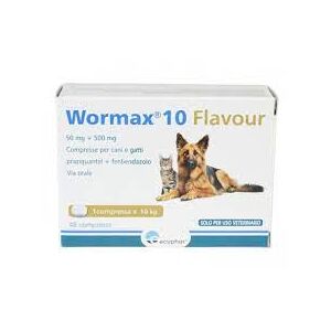 Ecuphar WORMAX 10 FLAVOUR*1BLIST 3CPR