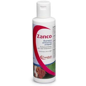 Candioli Ist.Profil.E Farm.Spa Zanco Shampoo Antiparassitario Cani 200ml - Detergente per Cani con Azione Antiparassitaria