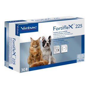 Virbac Fortiflex 225mg 30 Compresse Appetibili - Integratore Alimentare per Artrosi e Supporto Articolare