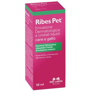 N.B.F. Lanes Srl Ribes Pet Emulsione Dermatologica per Cani e Gatti da 50ml