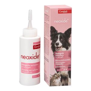 Candioli Ist.Profil.E Farm.Spa Neoxide Detergente Auricolare per Cani e Gatti 100ml - Pulizia Profonda dell'Orecchio