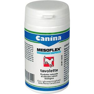 Canina Pharma Gmbh Mesoflex Senior 120 Tavolette per Articolazioni e Ossa per Cani Anziani - Integratore di Alta Qualità per la Salute Articolare dei Cani in Età Avanzata