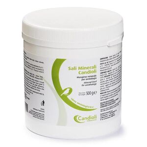 Candioli Ist.Profil.E Farm.Spa Sali Ornitol Mangime Complementare Minerale per Volatili - 500g - Integratore Nutrizionale per Uccelli