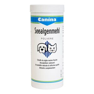 Canina Pharma Gmbh Seealgen Polvere Integratore Alimentare per Cani 250g - Supporto alla Salute e Vitalità