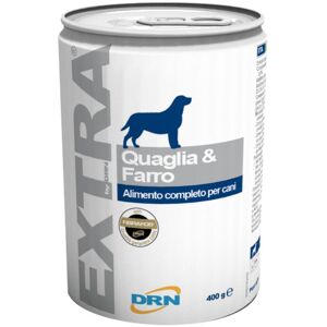 Nextmune Italy Srl Extra Quaglia e Farro Cibo Umido Cani Adulti 400g - Alimento Naturale per Cani con Proteine di Quaglia e Farro