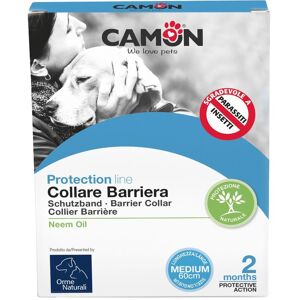 Camon Spa Protection Collare Barriera per Cani fino a 25kg - Protezione Efficace contro Parassiti e Zecche