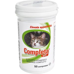 Trebifarma Srl Completa Gatti 50 Compresse - Supporto Vitaminico Minerale Completo per Gatti