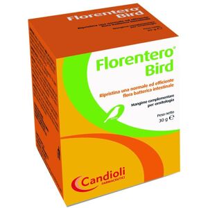 Candioli Ist.Profil.E Farm.Spa Florentero Bird Mangime Complementare per Uccelli in Polvere - 30g