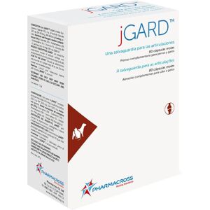 Pharmacross Co Ltd Jgard Integratore Per Cani e Gatti a Salvaguardia delle Articolazioni 80 Perle - Supporto Articolare di Qualità per Animali Domestici