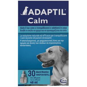 Ceva Salute Animale Spa Adaptil Calm Ricarica Cani 48ml - Feromoni per il Benessere del Tuo Cane