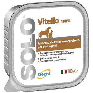 Nextmune Italy Srl Solo Vitello 100% - Cani e Gatti - 300g - Alimento Naturale per Animali