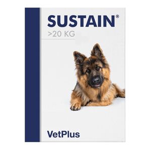 Vetplus Ltd Sustain Large Breed Mangime Complementare Sistema Immunitario Cani Taglia Grande 30 Bustine