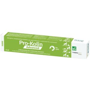 Bioforlife Italia Srl Prokolin Advanced Mangime Complementare per Digestione Gatti 1 Siringa da 15ml - Integratore per Problemi Digestivi Felini