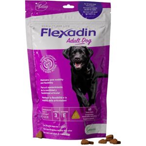 Vetoquinol Flexadin Adult Mangime Complementare Articolazioni Cani Adulti 60 Tavolette - Supporto Articolare di Qualità per Cani