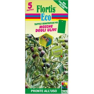 FLORTIS Trappola Cromotropica BIO Verde  5 pz