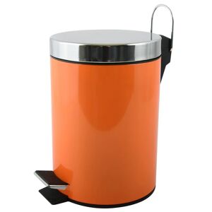 MSV Garbage cube  3l acciaio inox in colore arancione ø17 x 25 cm