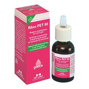 N.B.F. Lanes Srl Ribes Pet 80 Gtt 25 Ml Vet