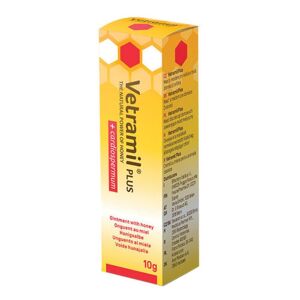 Vetramil Plus Pomata Uso Veterinario Al Miele Antiprurito 10 G