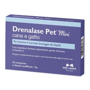 Nbf Lanes Vet Drenalase Pet Mini 20cpr 400mg