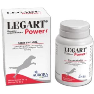 AURORA BIOFARMA VET Legart Power Mangime Complementare Forza/Vitalità Cani 60 Compresse