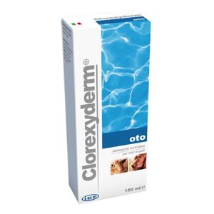 ICF Farmaceutici  Animali Domestici Clorexyderm Oto Cani Gatti 150 ml