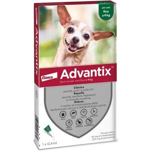 Advantix Spot-On Cani Fino a 4 Kg 1 Pipetta Monodose