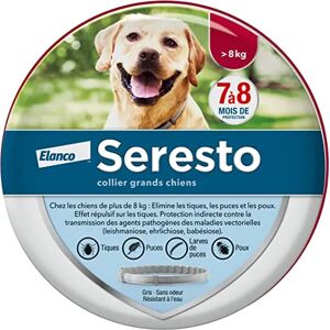 Seresto Collare Antiparassitario per Cani Più di 8 Kg