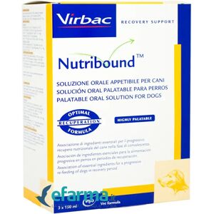 VIRBAC Nutribound Integratore Convalescenza Cani 3 Flaconi da 150ml