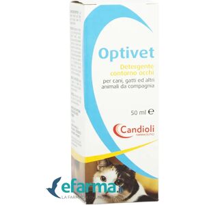 Candioli Optivet Detergente Contorno Occhi Cani E Gatti 50 ml