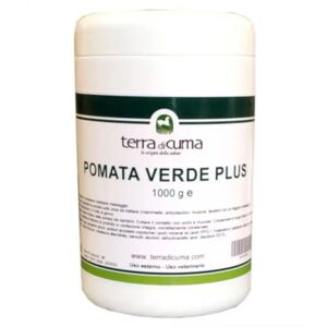 Terra di Cuma Pomata Verde Plus Lenitiva Cavalli 1000g