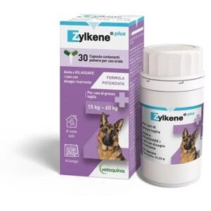 Zylkene Plus Mangime Complementare per Cani e Gatti da 15 a 60 kg 30 Capsule