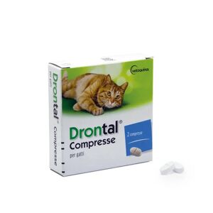 Drontal Gatto Contro le Infestazioni da Nematodi e Cestodi 2 Compresse