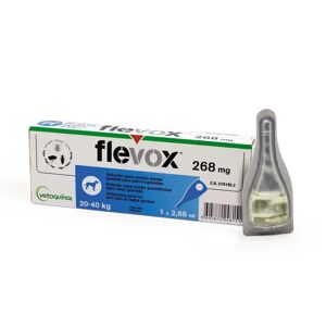 FLEVOX Spot-On Antiprassitario Cani 20-40 Kg 1 Pipetta