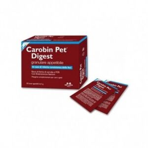 Nbf Italia Carobin Pet Digest 30 Bustine - mangime complementare per il benessere gastroint