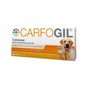 Shedir Pharma Carfogil 30 Compresse - Mangime complementare per cani e gatti