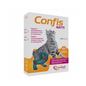 Candioli Confis Gatti 45 Capsule - Mangime Complementare Per L'Osteoartrite