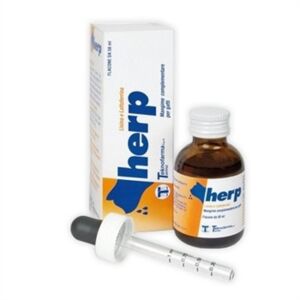 Teknofarma Linea Veterinaria Herp mangime complementare per gatti 50 ml