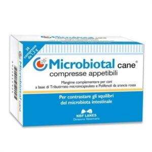 NBF Lanes Linea Veterinaria Microbiotal Cane 30 compresse