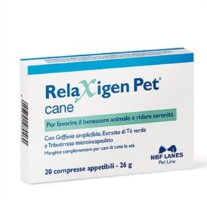 NBF Lanes N.B.F. Lanes Linea Veterinaria Relaxigen Pet Cane 20 compresse appetibili