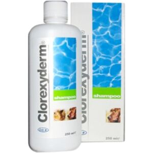 ICF Farmaceutici Linea Animali Domestici Clorexyderm Shampoo Cani E Gatti 250 Ml