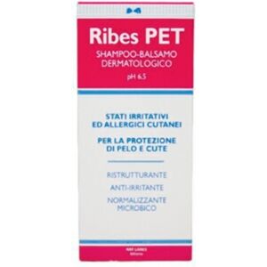 N.B.F. Lanes S.r.l. N.B.F. Lanes Linea Animali Domestici Ribes Pet Shampoo Cani E Gatti 200 Ml