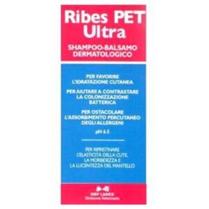 N.B.F. Lanes S.r.l. N.B.F. Lanes Linea Animali Domestici Ribes Pet Ultra Shampoo Cani E Gatti 200 Ml