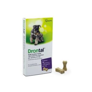 Bayer Vetiquinol Drontal® Multi Aroma Carne 6 Compresse per Cani