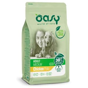 Oasy - Wonderfood Oasy Pollo Cane Adulto Lifestage Medium 12 Kg 12.00 kg