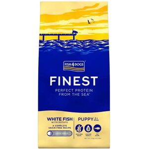 Fish4Dogs Cane Puppy Finest Pesce Bianco Large 6kg 6.00 kg